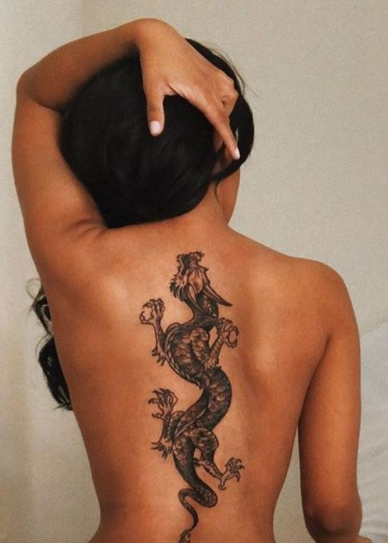 Dragon Tatoo Models Idea