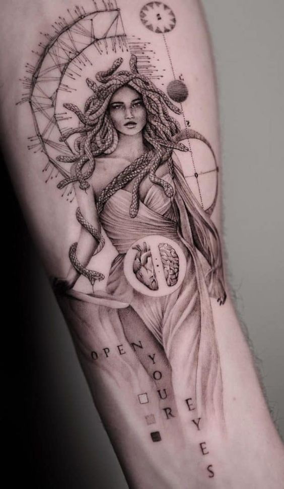 Medusa Tattoo Idea