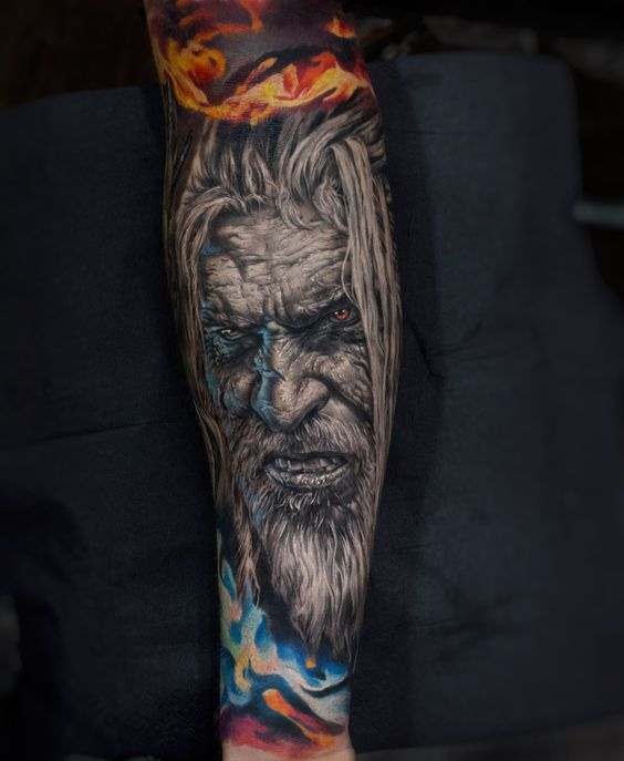 Portrait Tattoo Design