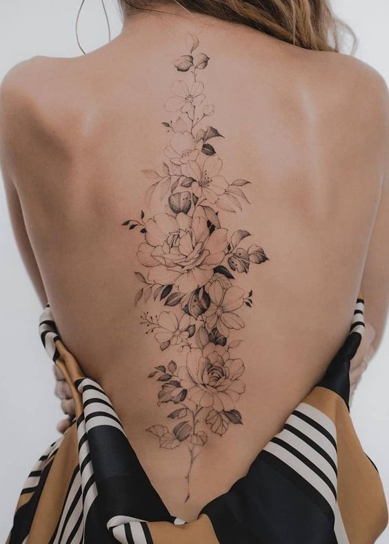 Woman Tattoo Idea