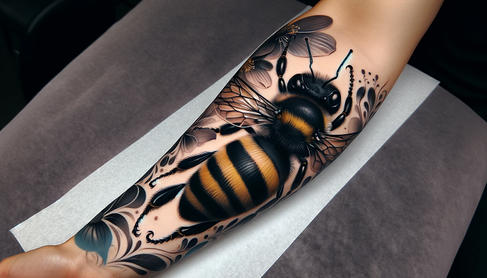 bee tattoo