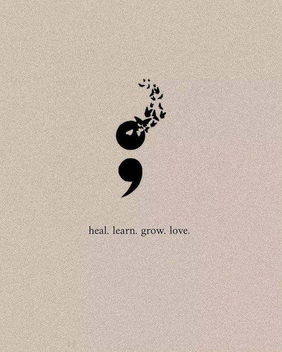 semicolon tattoo